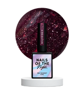 NAILSOFTHENIGHT 12  base reflectante de camuflaje con brillo 10 ml